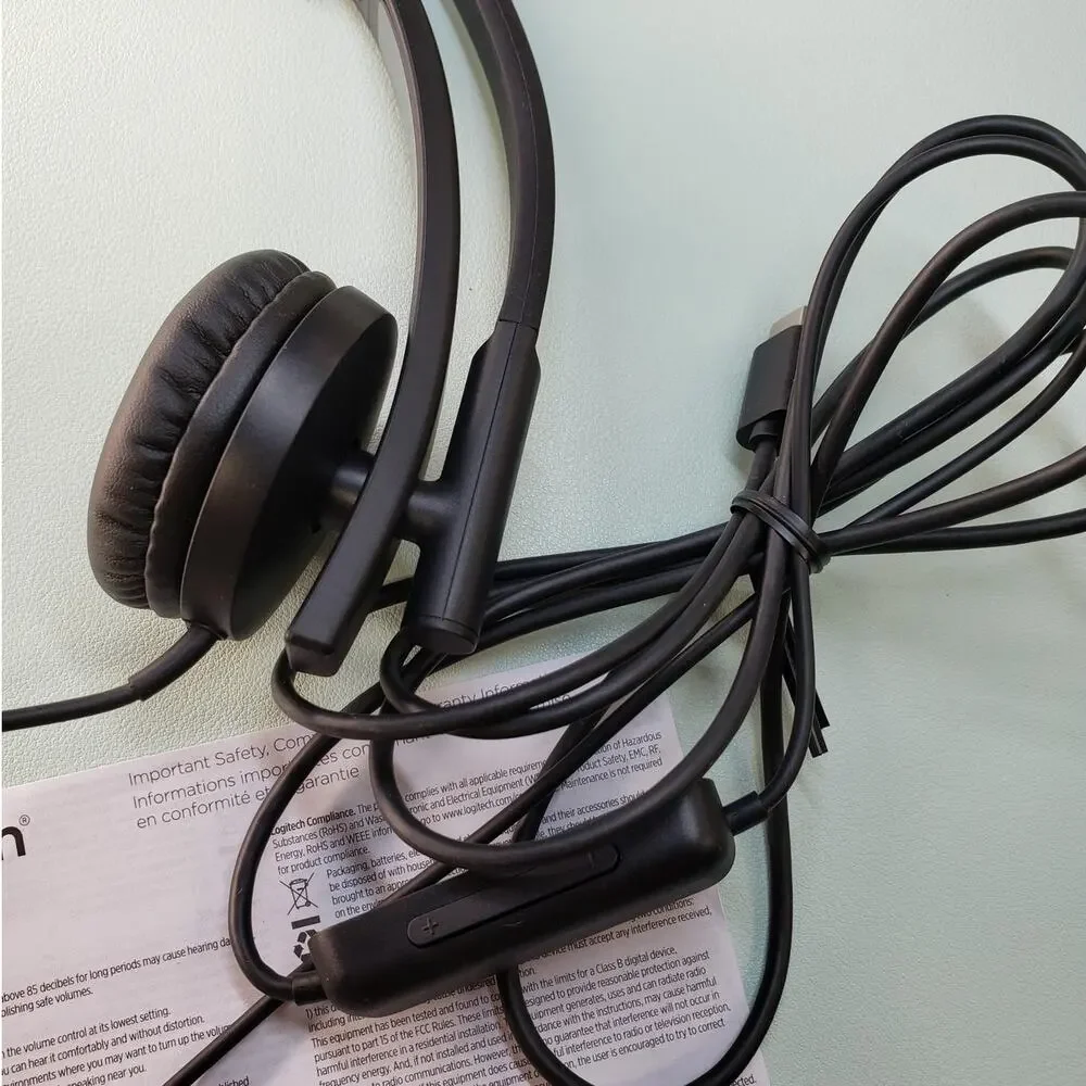 Logitech H570e Mono Wired USB Headset